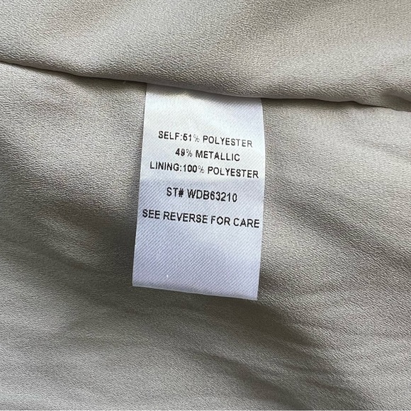 Shimmy Shimmy Slip Dress (Silver) - Small - Picture 7 of 13